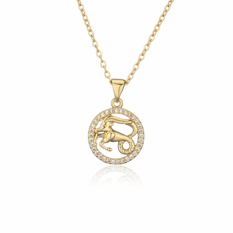 Wholesale Zodiac Copper Necklaces