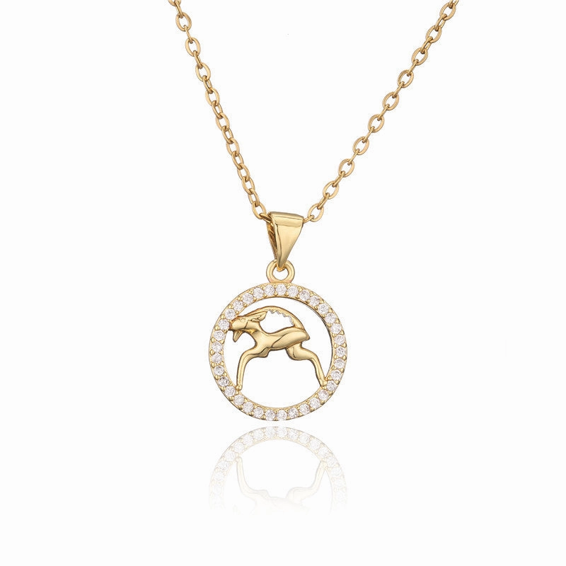 Wholesale Zodiac Copper Necklaces